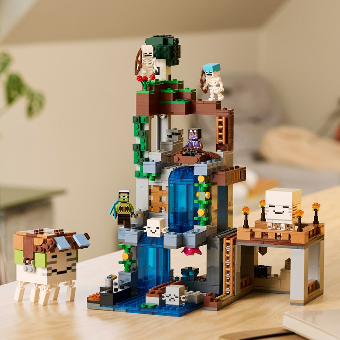 LEGO Minecraft Ghast-huis 21597 product in gebruik