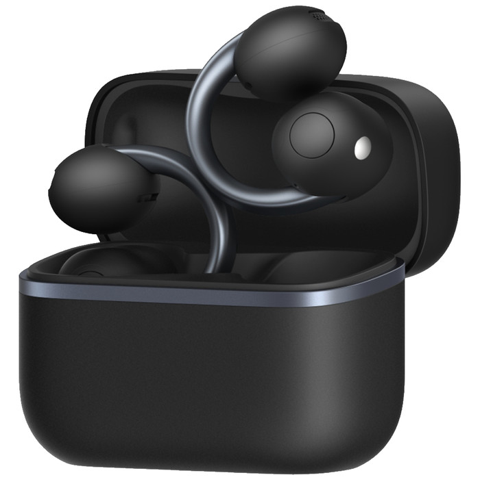 Soundcore AeroClip 2 Zwart voorkant
