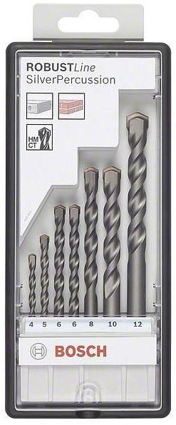 Bosch Robust Line 7-piece Stone Bore Set null