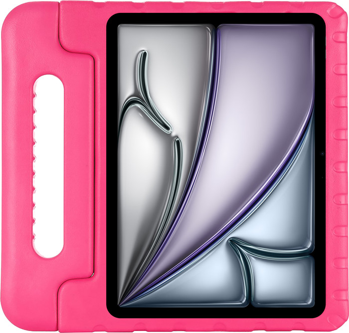 Just in Case Apple iPad Air 11 inch (2026/2025/2024) Kids Cover Roze voorkant