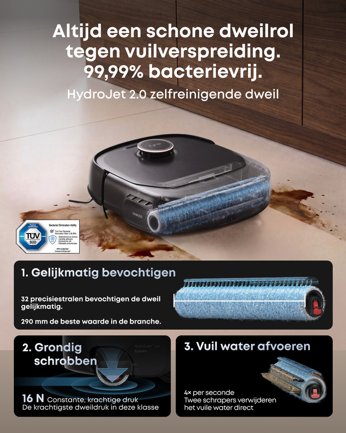 Eufy Omni E35 product in gebruik