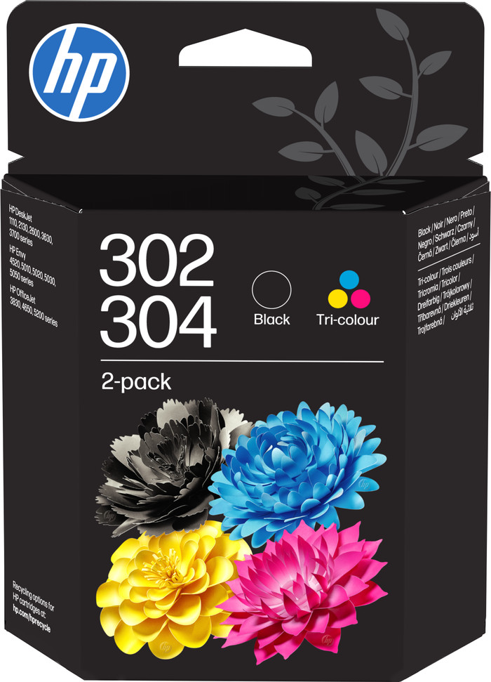 HP 302/304 Cartridge Combo Pack Main Image