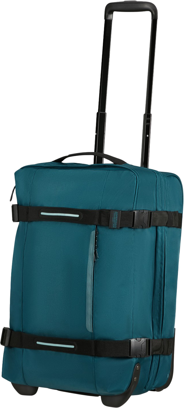 American Tourister DUFFLE/WH S TOTALLY TEAL product in gebruik
