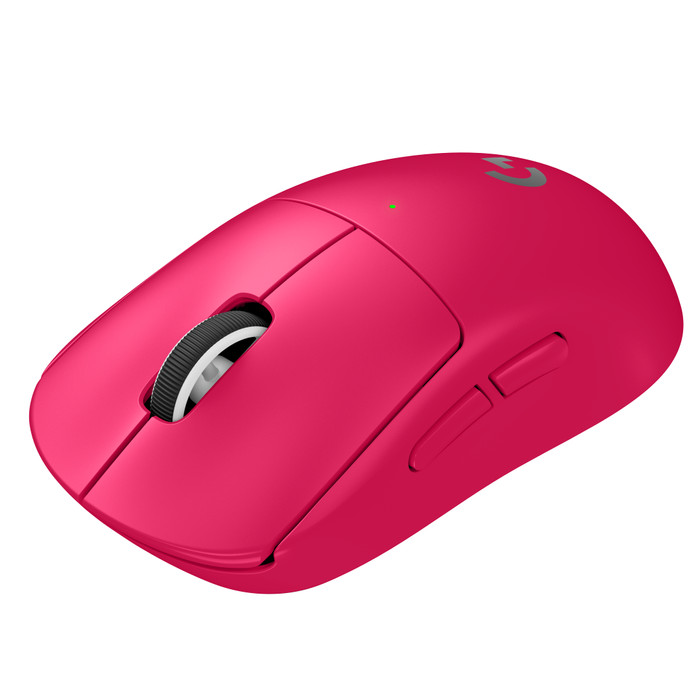 Logitech G PRO X Superlight 2 LIGHTSPEED Wireless Gaming Mouse Magenta right side