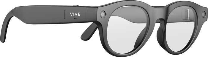 HTC VIVE Eagle AI Bril Photochromic Rond Zwart linkerkant