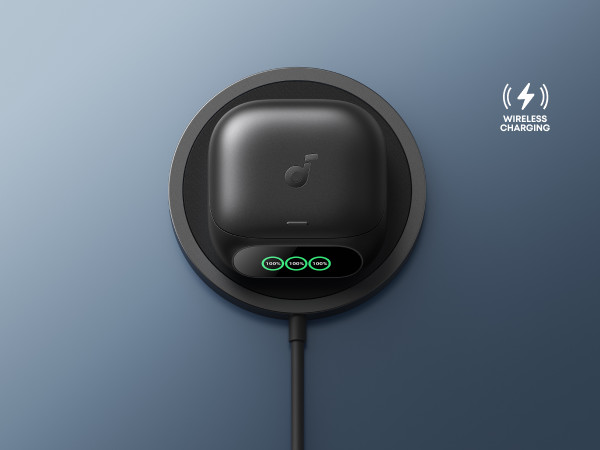 Soundcore Liberty 5 Pro Zwart product in gebruik