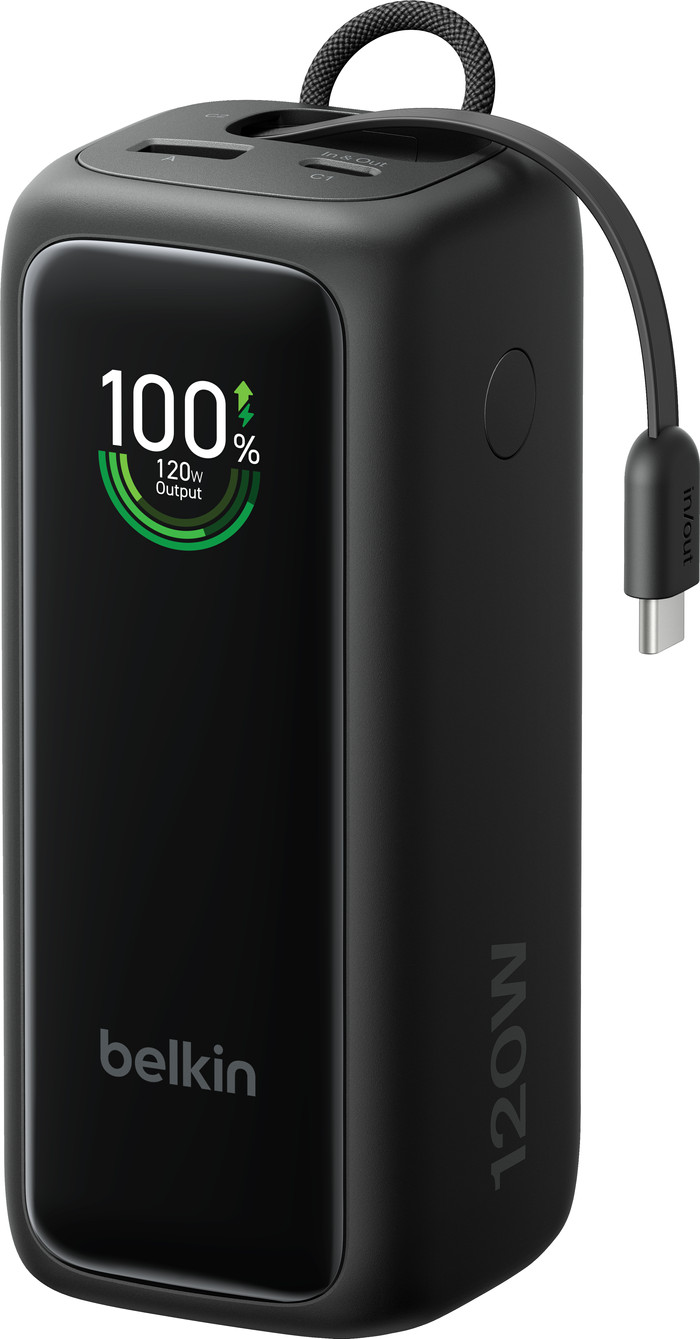 Belkin Powerbank 22.000 mAh met Snelladen 120 Watt Zwart Main Image