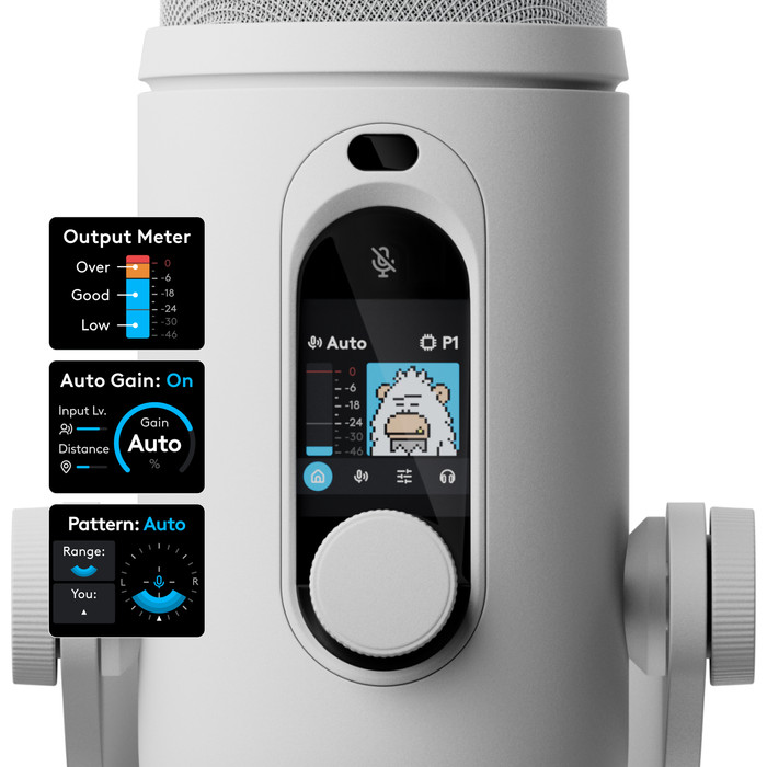 Blue Yeti 2 Wit detail