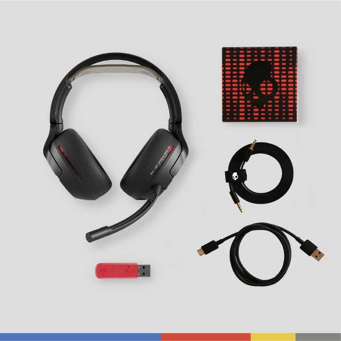 Skullcandy Crusher PLYR 720 Draadloze Gaming Headset samengesteld product
