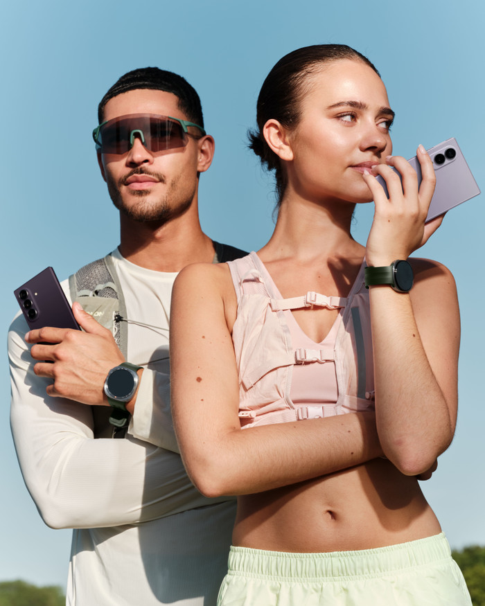Samsung Galaxy Z Fold 8 512GB Lila 5G + Samsung Back Cover met Magneet Transparant visual leverancier
