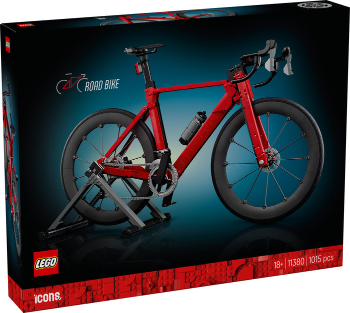 LEGO Icons Racefiets 11380 verpakking