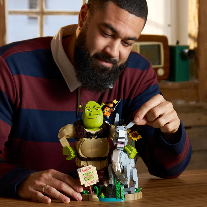 LEGO Shrek, Ezel en de Gelaarsde Kat 72423 product in gebruik