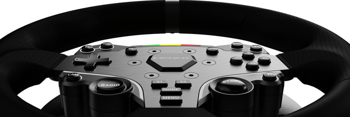 Moza R3 PC Bundel Racestuur + Pedalen detail