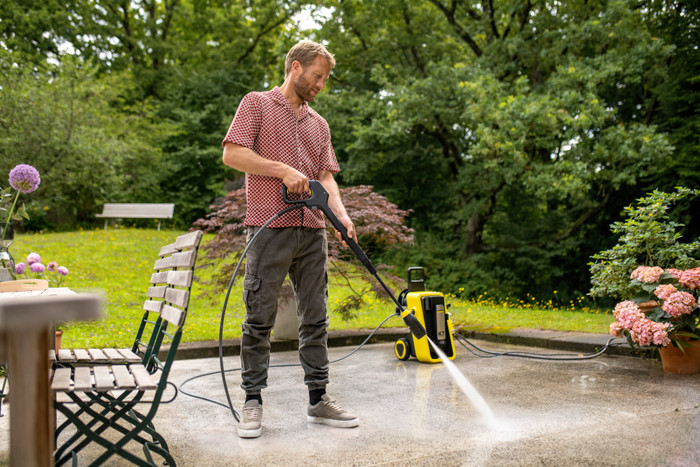 Karcher K7 Comfort Premium Car & Home product in gebruik