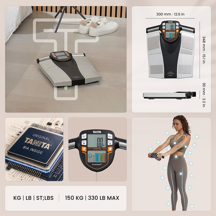 Tanita BC-545N product in gebruik