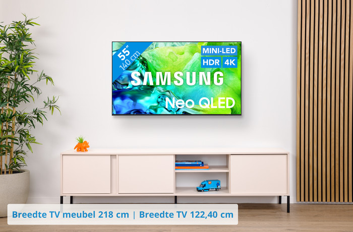 Samsung Neo QLED 55" QN80H (2026) visual Coolblue 1
