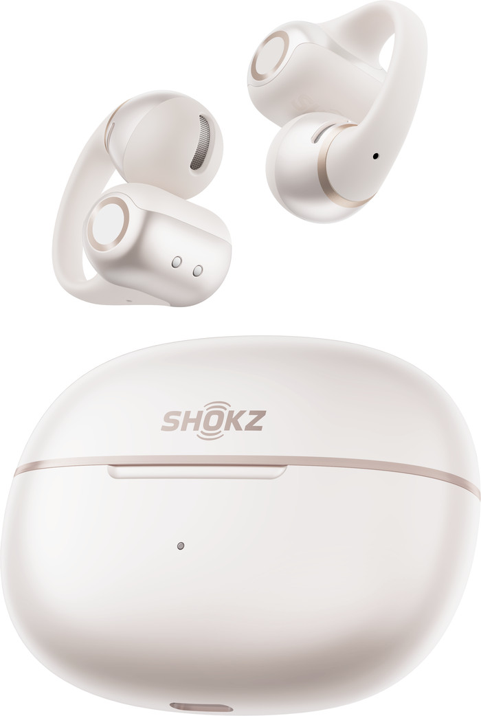 Shokz OpenDots 2 Wit voorkant