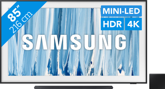 Samsung The Frame Pro 85" (2026) + Samsung HW-S800D Zwart Main Image