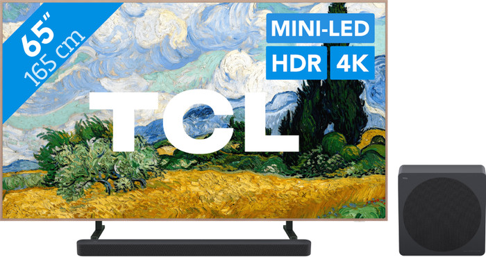 TCL QD Mini-led 65" A400 Pro (2026) + TCL A65K Main Image