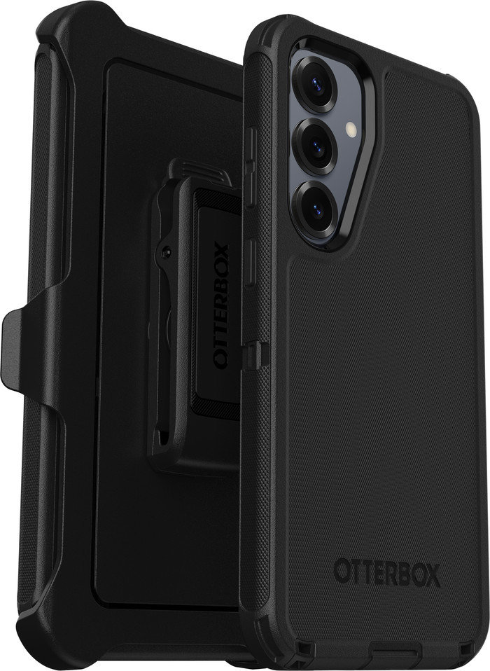 OtterBox Defender Samsung Galaxy S25 Plus Back Cover Black visual supplier
