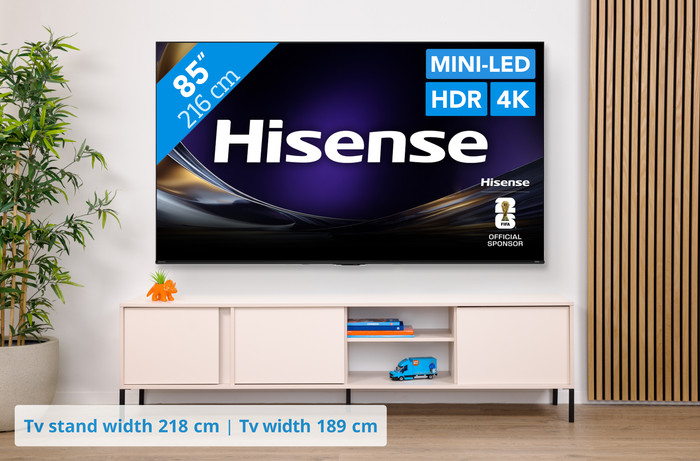 Hisense ULED 85" U79S PRO (2026) visual Coolblue 1