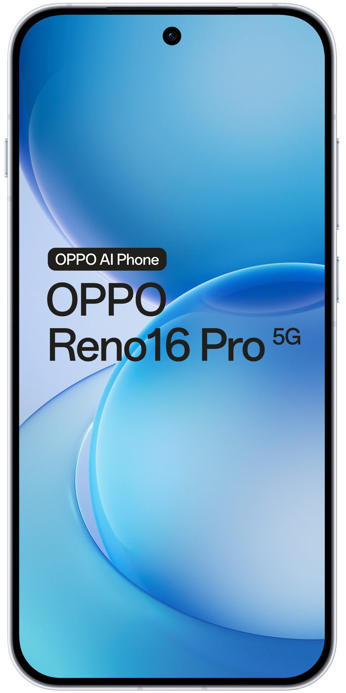 OPPO Reno16 Pro 512GB Wit 5G voorkant