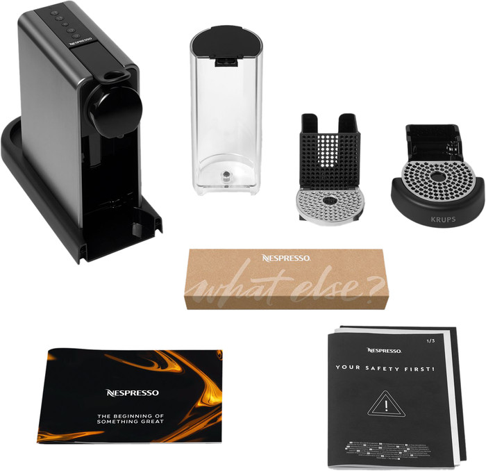 Nespresso CitiZ Platinum XN610T Titan accessoire
