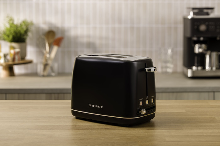 Pierre Toaster PT5100 Matte Black left side