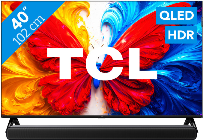 TCL 40" QLED S5L 4K (2026) + TCL S45H 2.0 Soundbar Main Image