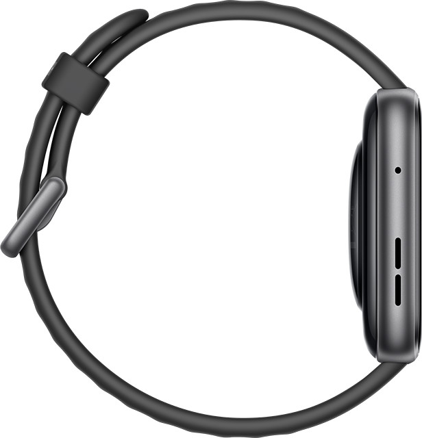 Huawei Watch Fit 5 42 mm Zwart linkerkant
