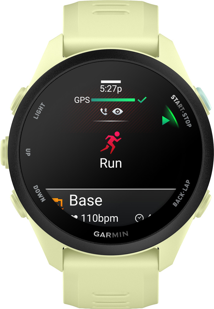 Garmin Forerunner 70 43 mm Geel voorkant