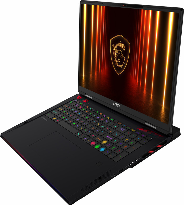 MSI Raider A18 HX A8WHG-284NL rechterkant