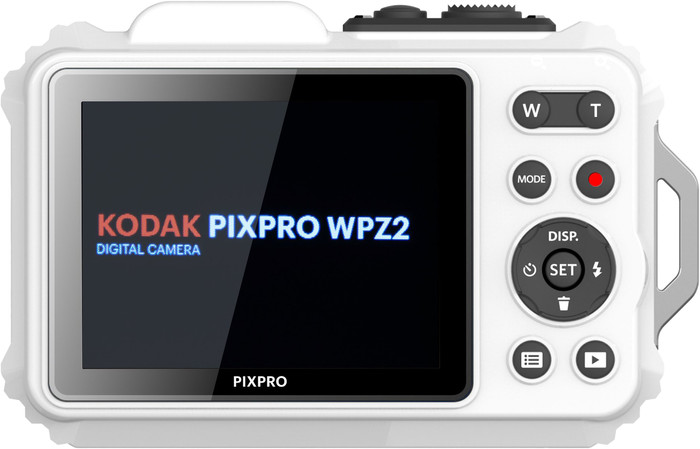 Kodak Pixpro WPZ2 Underwater Camera White back