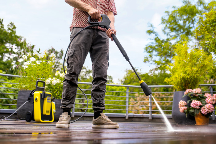 Karcher K5 Comfort Premium product in gebruik