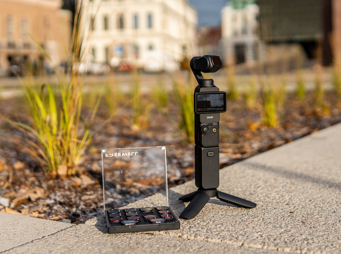 Freewell DJI Osmo Pocket 3 Filters Mega Kit 14 Pack product in gebruik