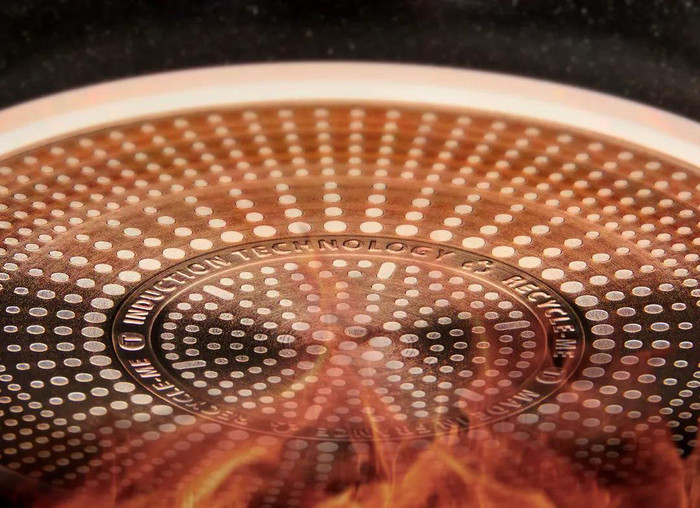 Tefal Excell'Cook Hapjespan 24 cm + deksel onderkant