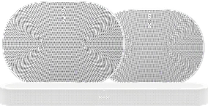 Sonos Beam Ultra Wit + 2x Era 300 Wit Main Image