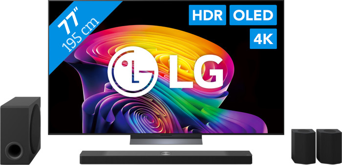 LG OLED 77" C6 (2026) + LG DS95TR Main Image