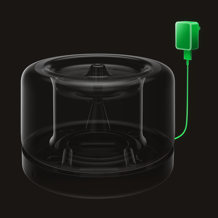 Mova Drinkfontein WF20 Pro Zwart detail