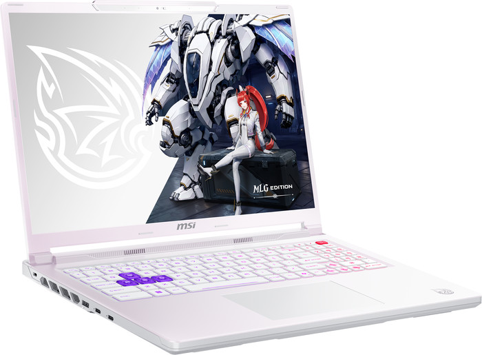 MSI Raider A16 HX MLG Edition E8WGK-077NLY linkerkant