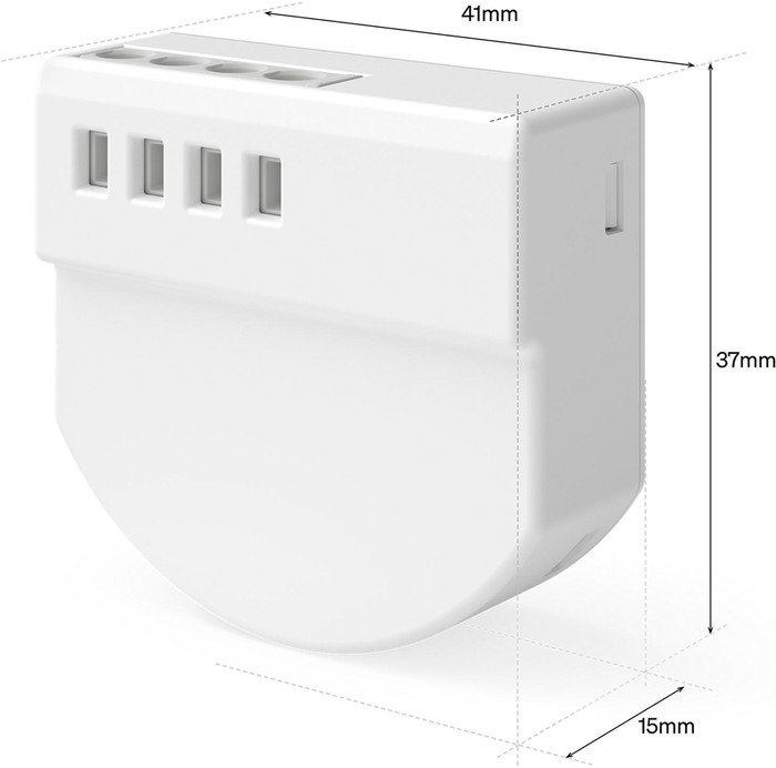 Philips Hue Bedrade Wandschakelaarmodule voor Slimme Lampen visual leverancier