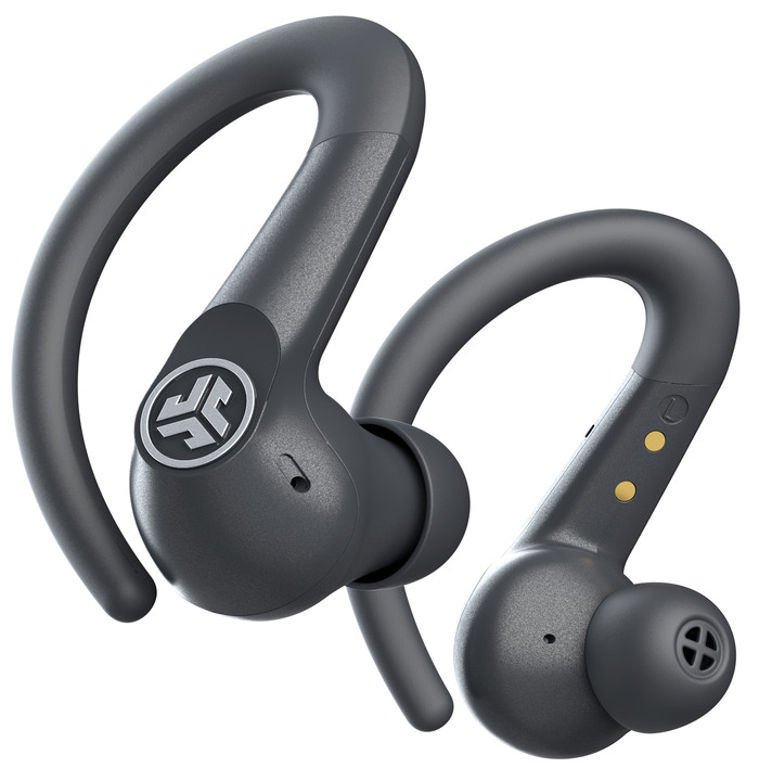 Jlab Go Sport ANC True Wireless Earbuds Grijs linkerkant