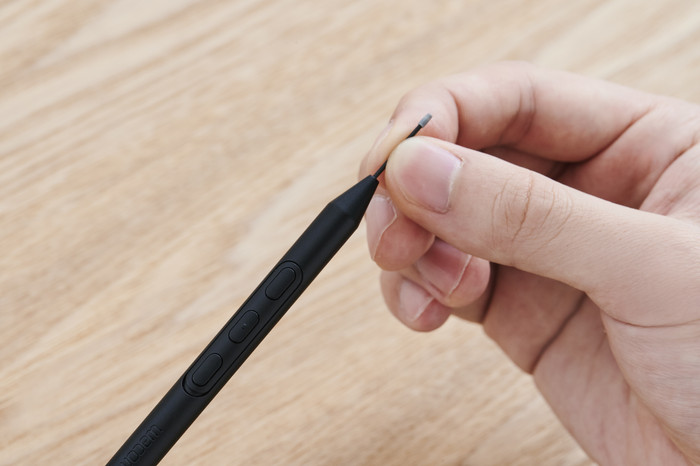 Wacom Movink 13 product in gebruik