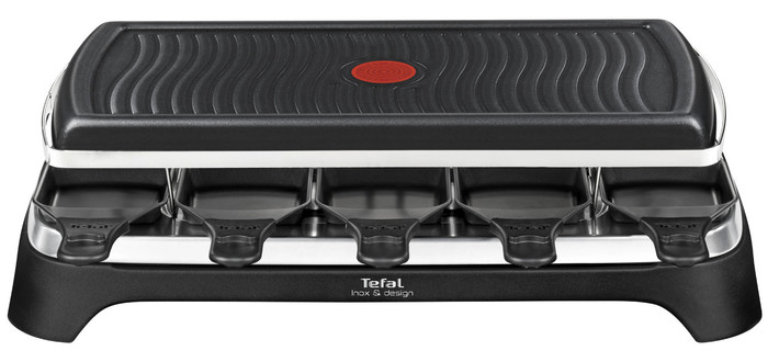 Tefal Gourmet 10 Inox & Design RE4588 front