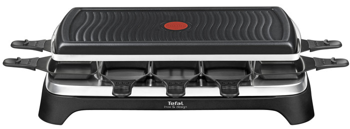 Tefal Gourmet 10 Inox & Design RE4588 front
