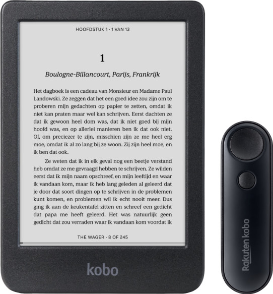 Kobo Clara BW Zwart + Remote Main Image