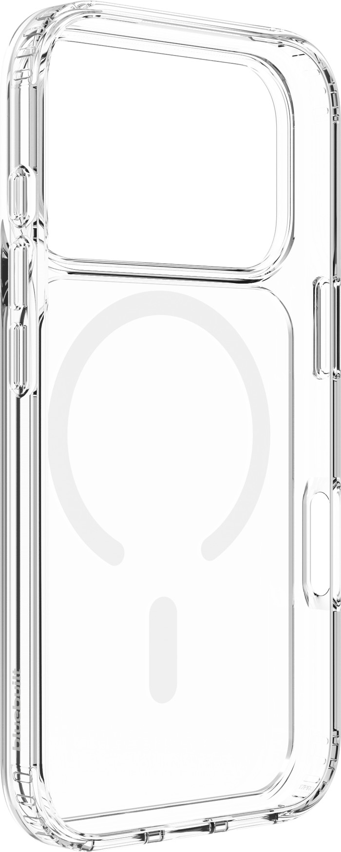 BlueBuilt Protective Back Cover met MagSafe iPhone 17 Pro Transparant rechterkant