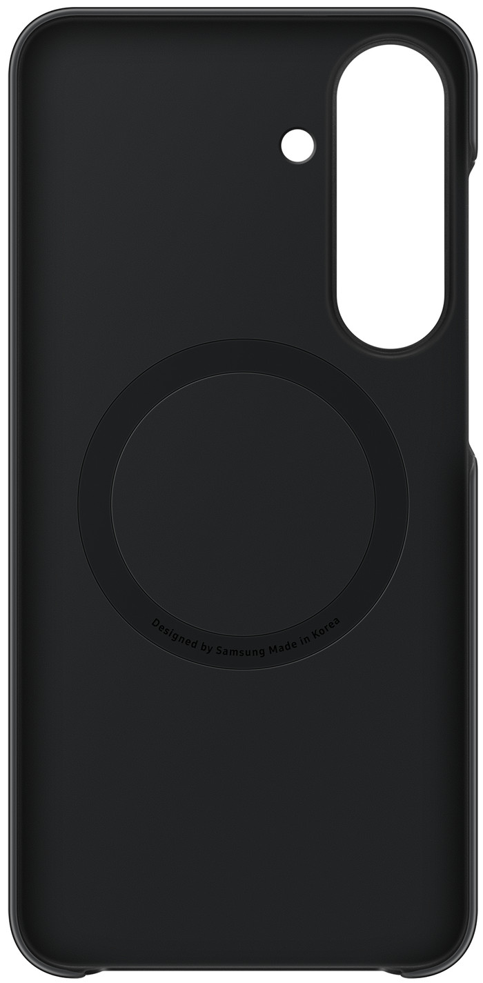 Samsung Galaxy S26 FE Silicone Slim Back Cover with Magnet Black front