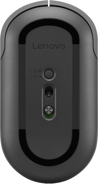 Lenovo 350 Bluetooth Stille Muis Luna Grey onderkant