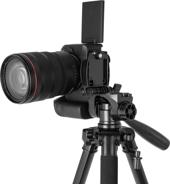 BlueBuilt Tripod with 3-way head visual Coolblue 1